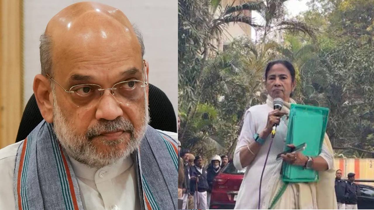 cm mamata banerjee fires at home minister amit shah
