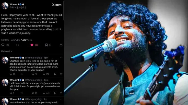 Arijit Singh : రిటైర్మెంట్‌పై క్లారిటీ ఇచ్చిన అర్జిత్ సింగ్!