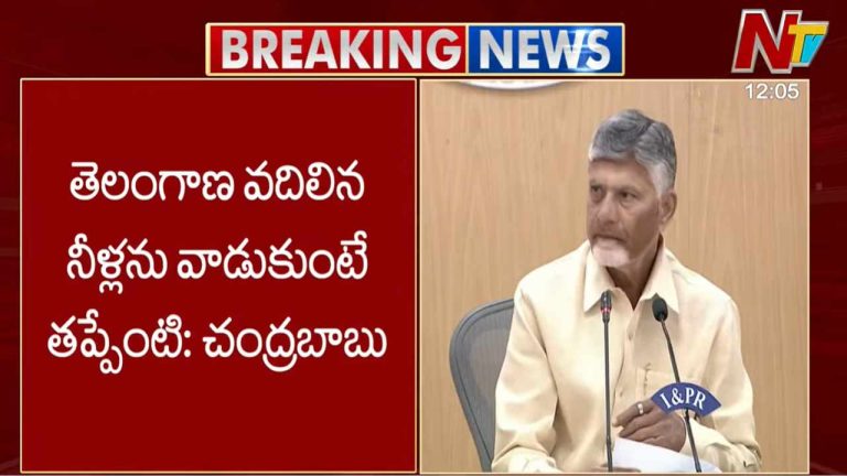 CM Chandrababu: తెలంగాణ వదిలిన నీటిని వాడుకుంటే తప్పేంటి..?