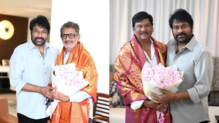 Chiranjeevi : పద్మశ్రీ విజేతలను ఇంటికెళ్ళి సన్మానించిన చిరంజీవి