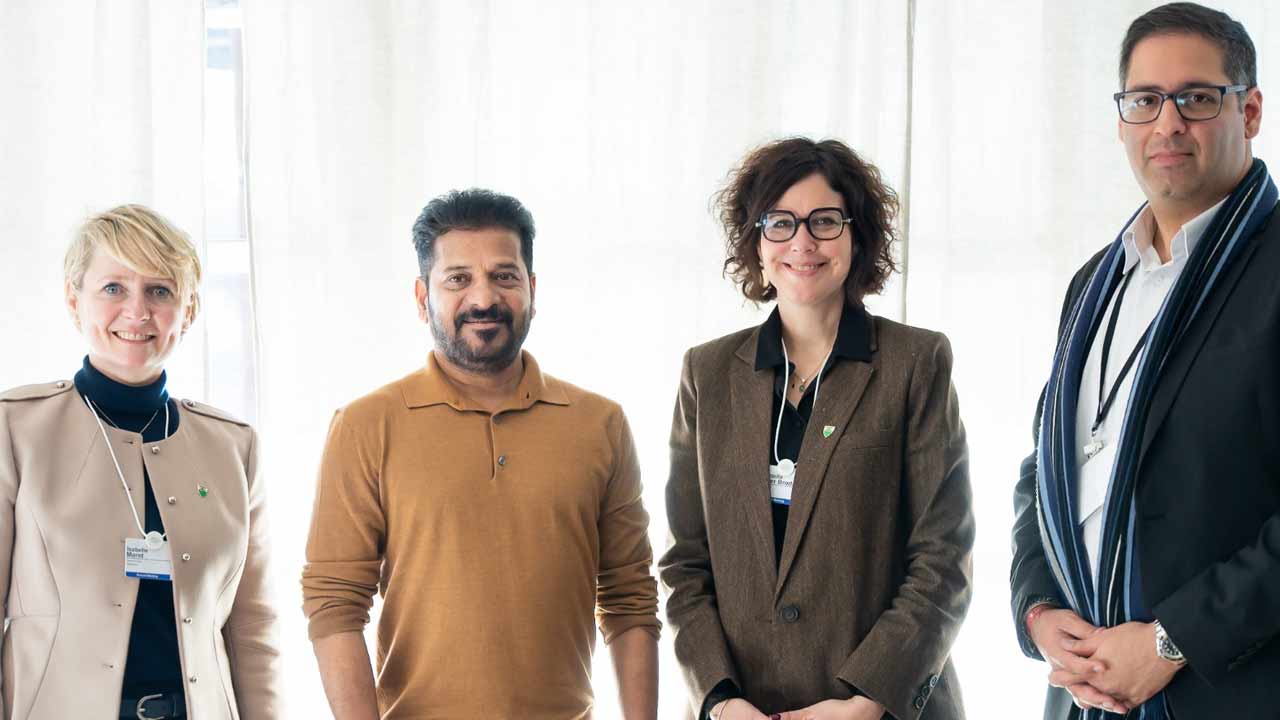 hyderabad worlds first swiss mall wef davos 2026