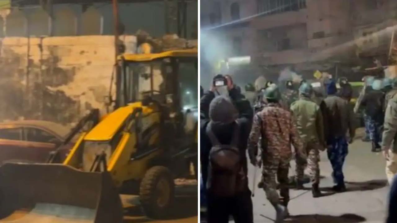 Faiz-e-Ilahi Mosque: అర్ధరాత్రి బుల్డోజర్ చర్య.. ఫైజ్-ఎ-ఇలాహి మసీదు సమీపంలో అక్రమ నిర్మాణాల కూల్చివేత..