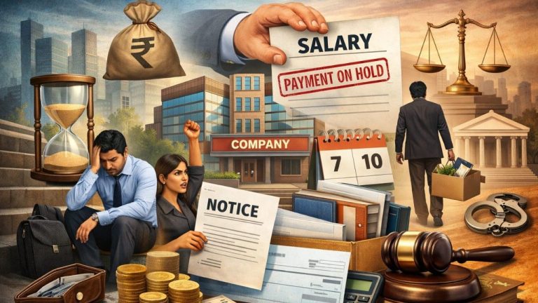 Employee Rights: జీతం ఆపేస్తే కంపెనీకి శిక్ష.. ఉద్యోగుల శాలరీని ఆలస్యం చేస్తున్న సంస్థలకు వార్నింగ్‌!