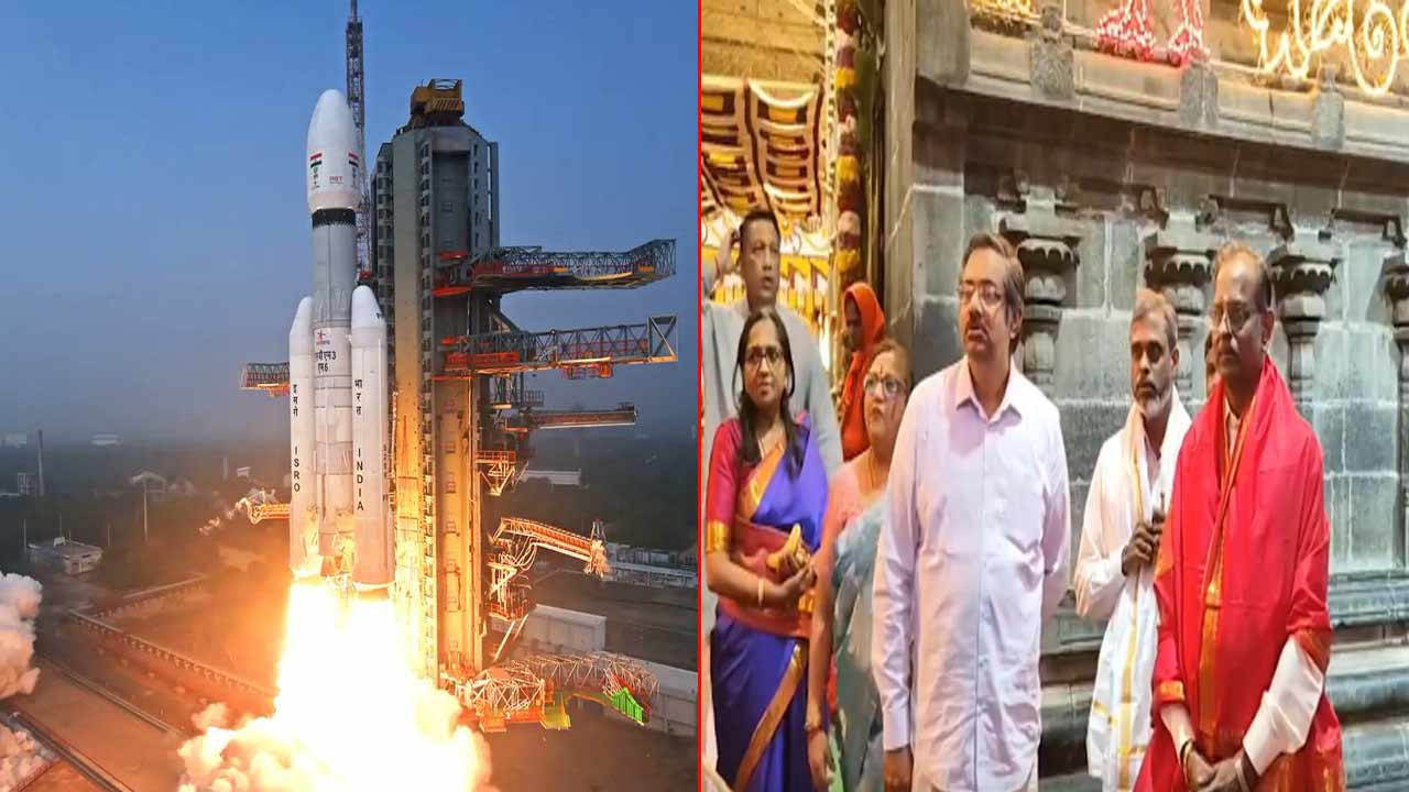 ISRO: రేపే  PSLV-C62 రాకెట్ ప్రయోగం.. చెంగాళమ్మ పరమేశ్వరి దేవికి ఇస్రో చైర్మన్ ప్రత్యేక పూజలు..