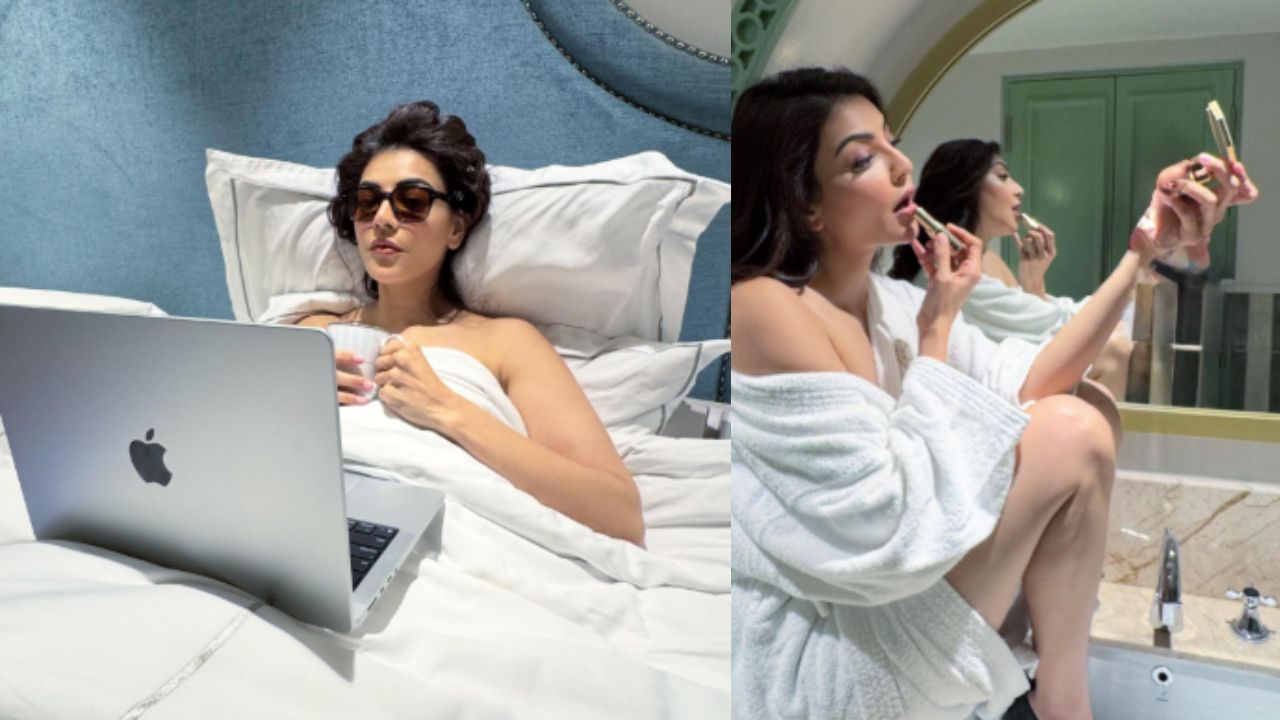 Kajal : న్యూ ఇయర్ ఫ్యాన్స్‌కు హాట్ ట్రీట్ ఇచ్చిన కాజల్.. బెడ్‌రూమ్ ఫొటోలు వైరల్