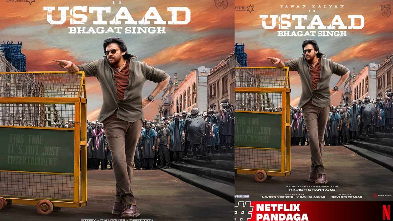 Ustaad Bhagat Singh OTT Rights: ఉస్తాద్ భగత్ సింగ్ ఓటీటీ హక్కులు ఫిక్స్.. నెట్‌ఫ్లిక్స్‌లోకి పవన్ మాస్ ఎంట్రీ..!