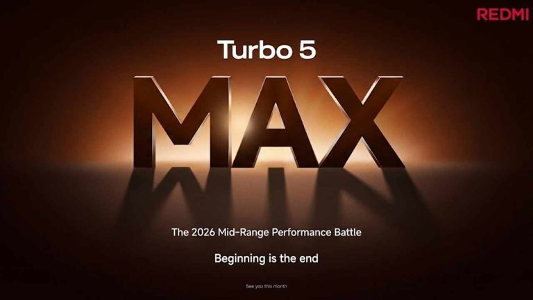 9,000mAh బ్యాటరీలు, 100W ఫాస్ట్ ఛార్జింగ్.. Redmi Turbo 5 Max స్పెక్స్ అదుర్స్