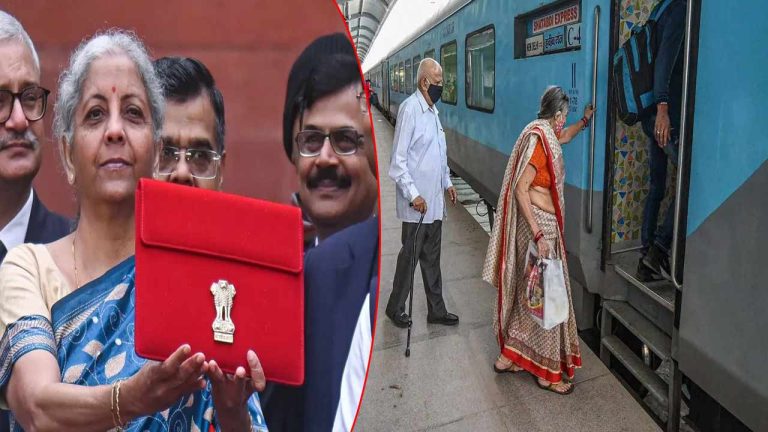 Senior Citizen Railway Concession: సీనియర్ సిటిజన్లకు గుడ్⁬న్యూస్.. బడ్జెట్⁬లో రైల్వే టికెట్‌పై రాయితీలు ఉండే ఛాన్స్!