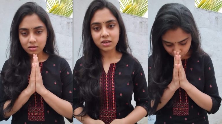 Teena Sravya: కుక్కకు ‘బంగారం’ తూకం.. తప్పు తెలుసుకుని హీరోయిన్ బహిరంగ క్షమాపణలు