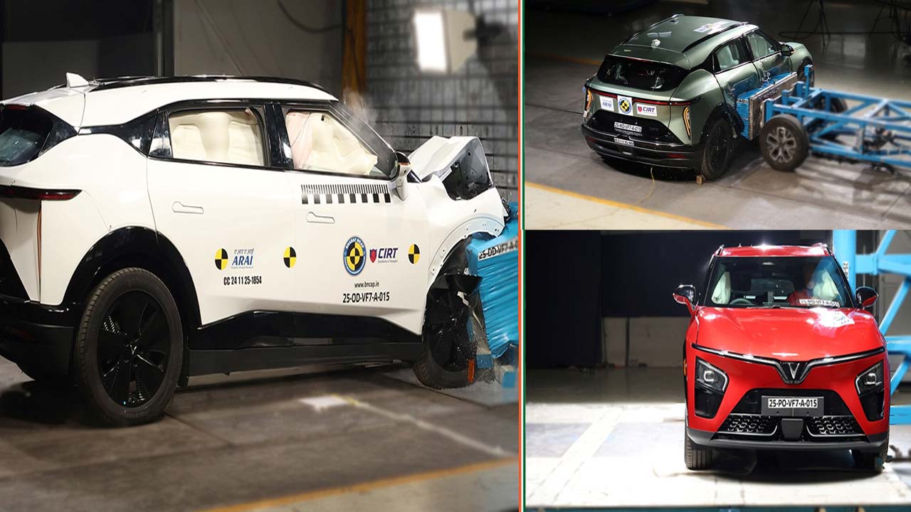 సేఫ్టీ, టెక్నాలజీ, పవర్.. క్రాష్ టెస్ట్‌ల్లో అదరగొట్టిన VinFast VF 6 & VF 7..