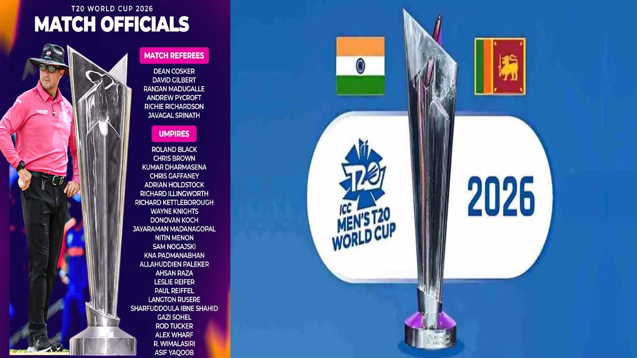 T20 World Cup Umpires List: టీ20 వరల్డ్‌కప్‌కు అంపైర్ల టీమ్ రెడీ.. భారత్- పాక్ మ్యాచ్⁬కి మళ్లీ ఆ ఇద్దరే!