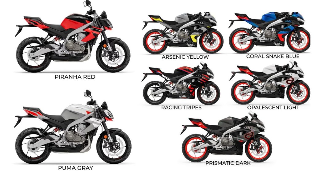 2026 Aprilia Rs 457, Tuono 457