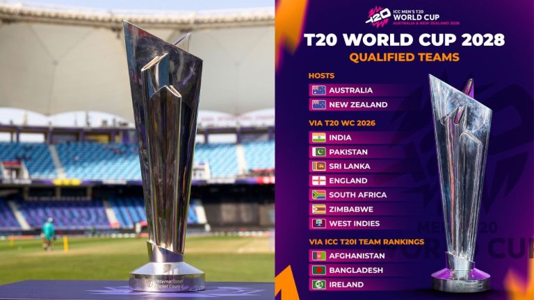 2028 T20 Worldcup.. డైరెక్ట్ ఎంట్రీ సాధించిన 12 జట్లు..!