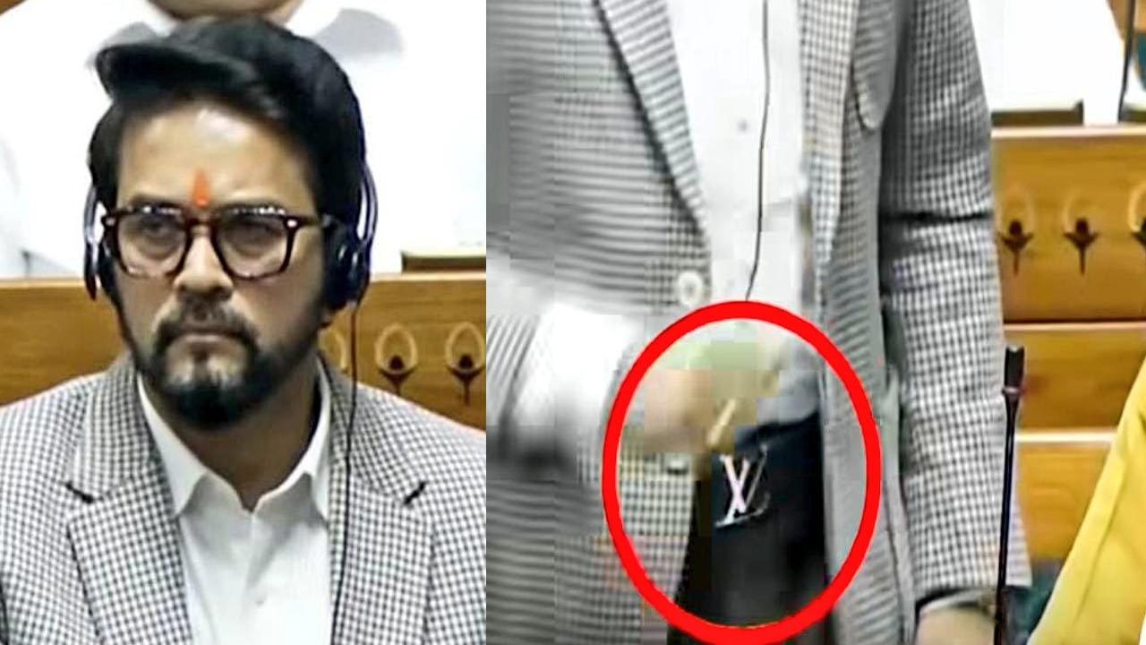anurag thakur louis vuitton belt controversy