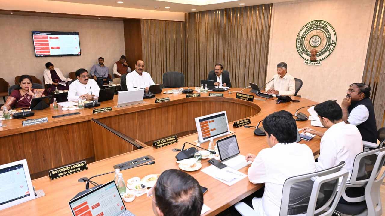 ap cabinet meeting deputy cm pawan kalyan and two other ministers skip session