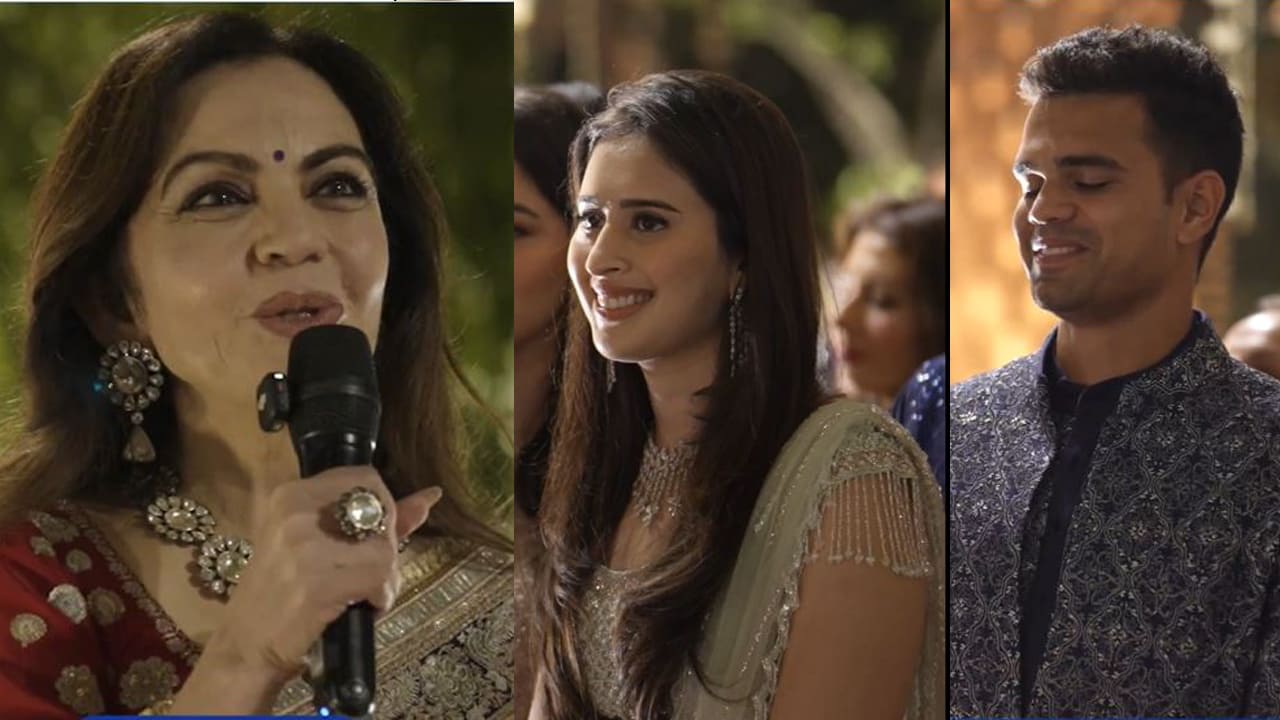 arjun tendulkar pre wedding celebrations in jamnagar ambani family joins