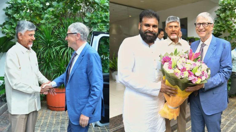 Bill Gates-Chandrababu: బిల్‌గేట్స్‌తో సీఎం చంద్రబాబు భేటీ!