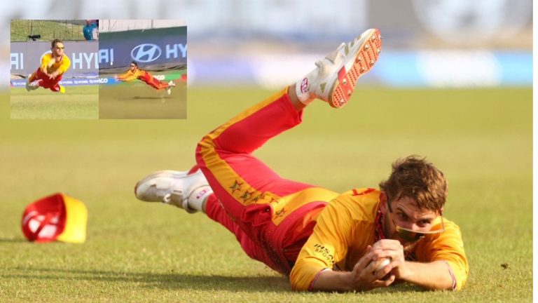 Brian Bennett: క్యాచ్ ను అలా.. ఎలా? పట్టేశావ్ బ్రో.. వీడియో వైరల్