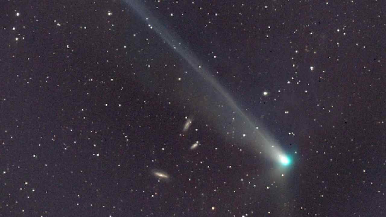 rare one time comet c 2024 e1 visible from india will never return