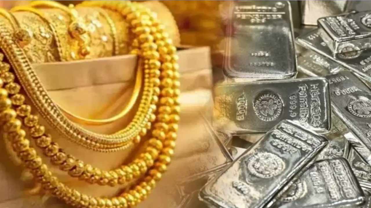 silver price falls sharply gold prices rise slightly