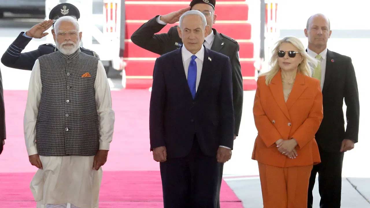 netanyahu first date indian restaurant modi israel visit 16 mous