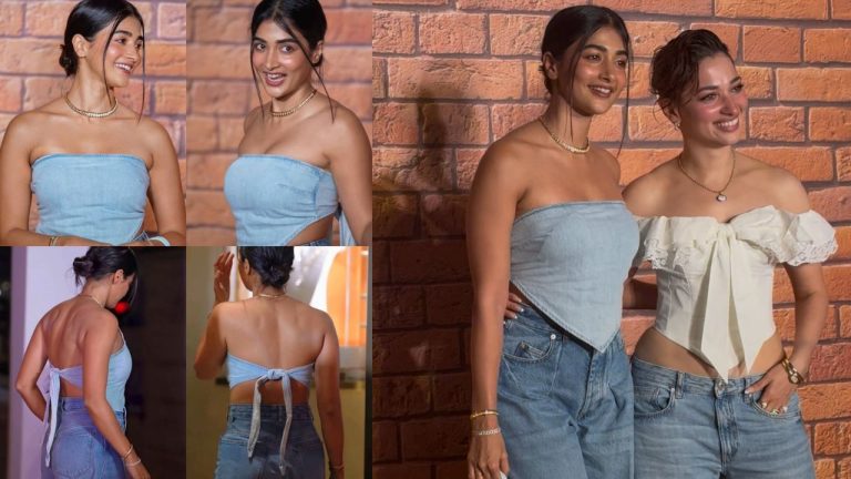 Pooja Hegde Stylish Look: స్టైలిష్ అవుట్‌ఫిట్‌లో పూజా హెగ్డే.. మతి పోగొడుతున్న బుట్టబొమ్మ!