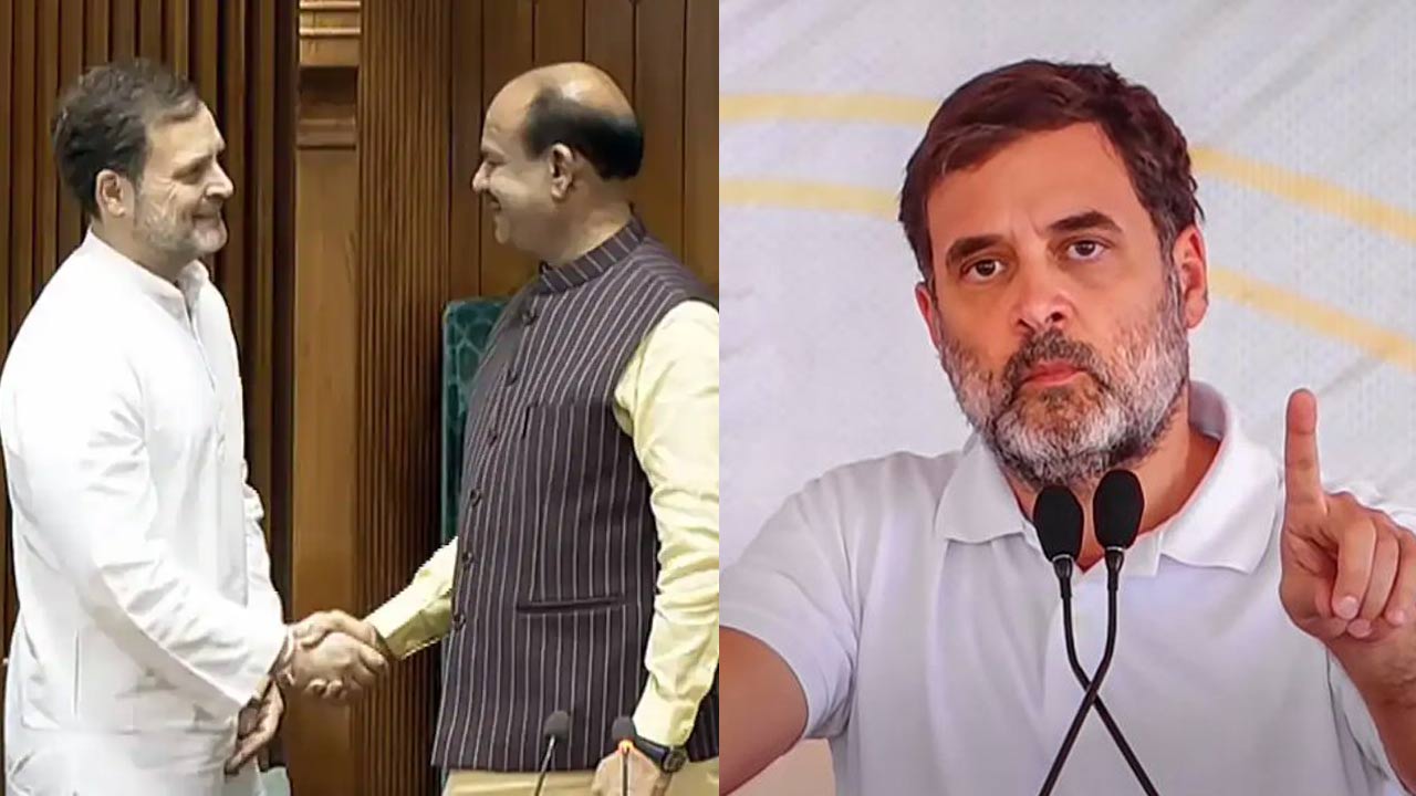 rahul gandhi writes a letter to lok sabha speaker om birla