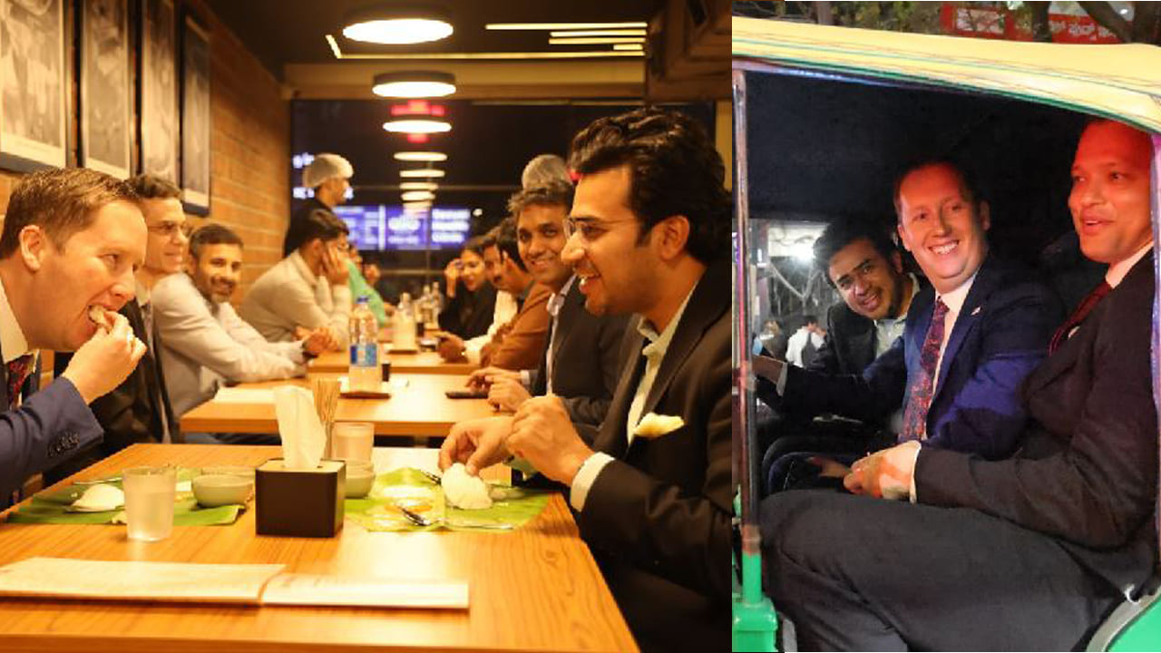 Sergio Gor: ఆటోలో తిరుగుతూ ఇడ్లీ, మసాలా దోస ఆరగించిన అమెరికా రాయబారి.. వీడియో వైరల్