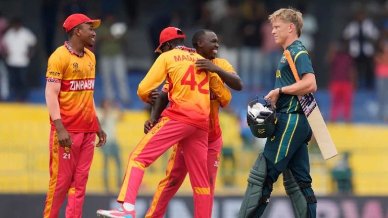 T20 World Cup 2026 : టీ20 ప్రపంచకప్‌లో సంచలనం.. ఆస్ట్రేలియాను తేరుకోలేని దెబ్బకొట్టిన జింబాబ్వే!