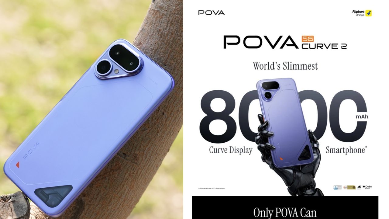 tecno pova curve 2 5g launched in india with 8000mah battery 144hz curved amoled display price and features are