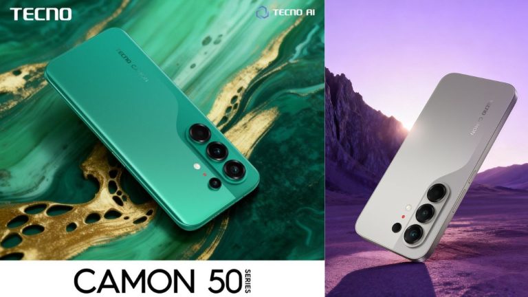 144Hz AMOLED, 6150mAh బ్యాటరీ, 50MP ట్రిపుల్ కెమెరా సెటప్ తో Tecno Camon 50 Series లాంచ్.. ధర, ఫీచర్స్ ఇవే!