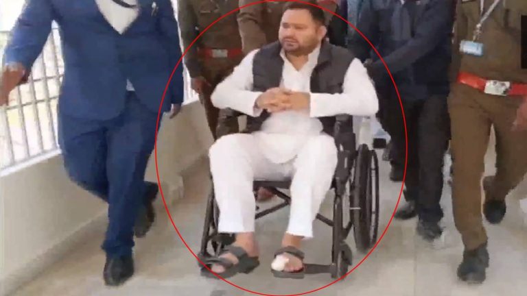 Tejashwi Yadav: వీల్‌చైర్‌లో అసెంబ్లీకి వచ్చిన తేజస్వి యాదవ్.. ఏమైందంటే..!