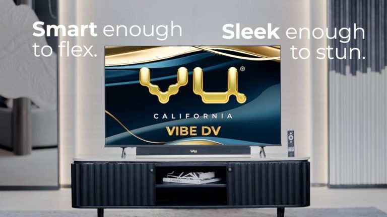 Dolby Atmos ఆడియో, 4K QLED విజువల్ ఉన్న Vu Vibe Series mart Google TVపై రూ.39000 భారీ డిస్కౌంట్!