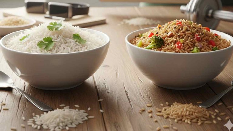 White vs Brown Rice: వైట్ రైస్ – బ్రౌన్ రైస్..  బరువు తగ్గడానికి, ఆరోగ్యానికి ఏది ముఖ్యం..