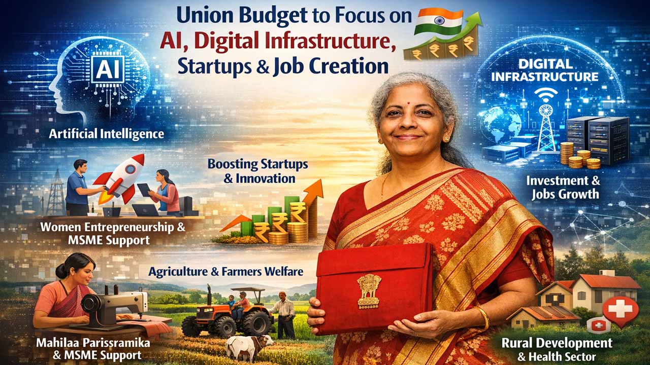 union budget ai digital infrastructure startups employment focus