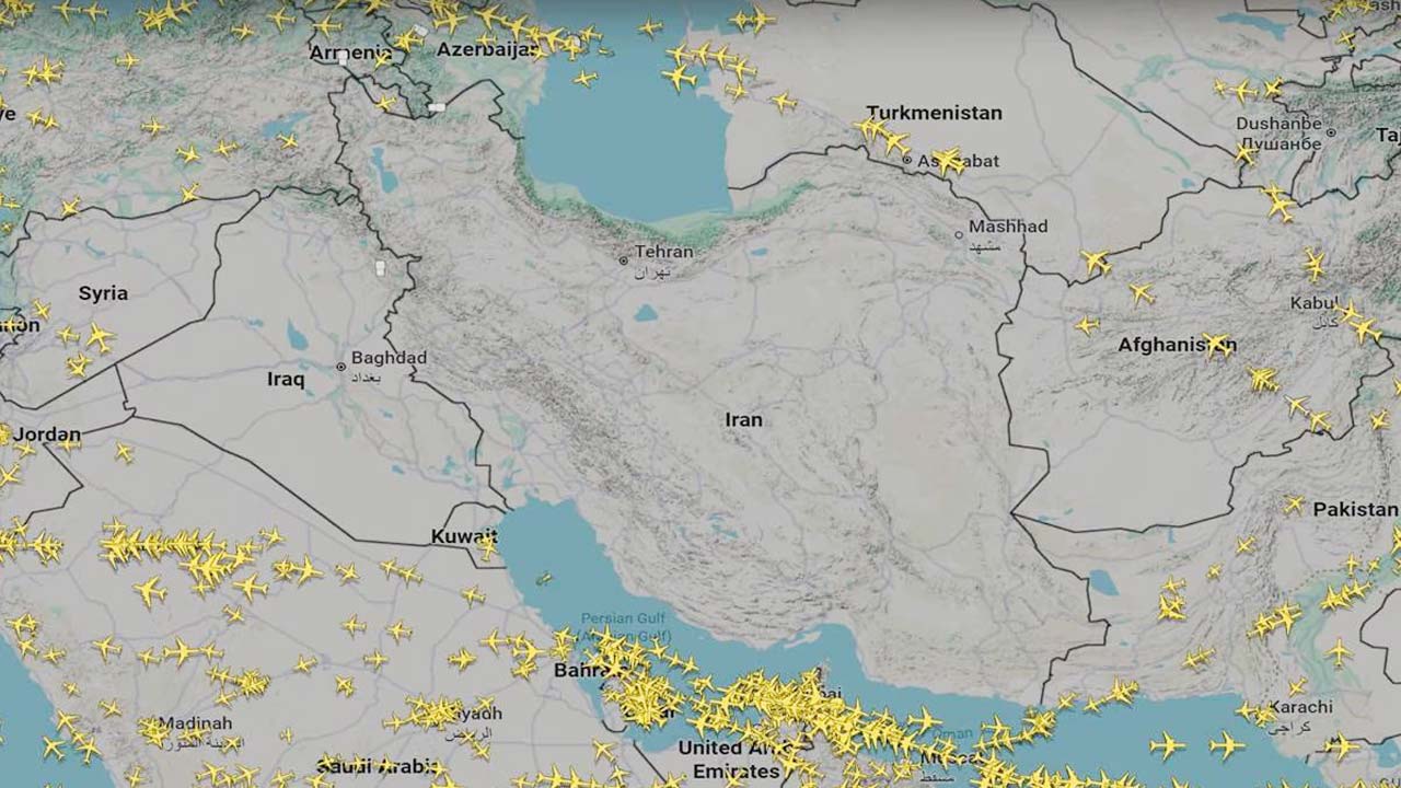israel iran war airspace closure air india route diversion