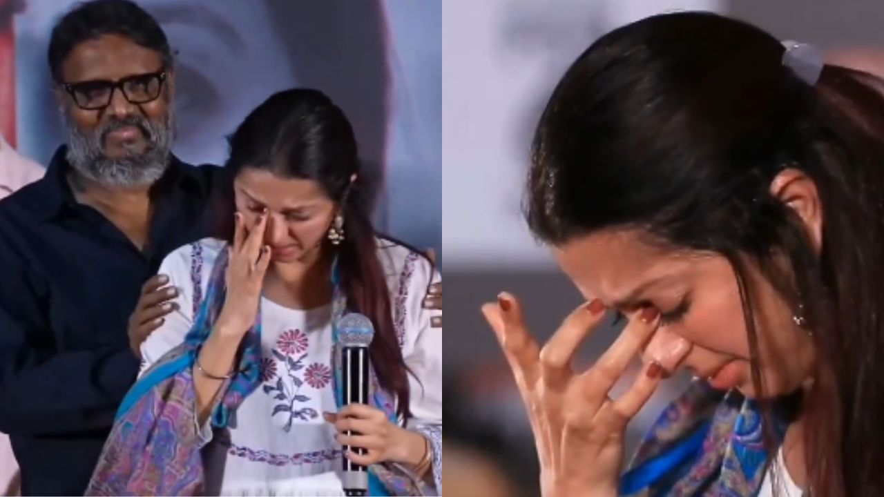 bhumika chawla emotional at euphoria press meet gunasekhar