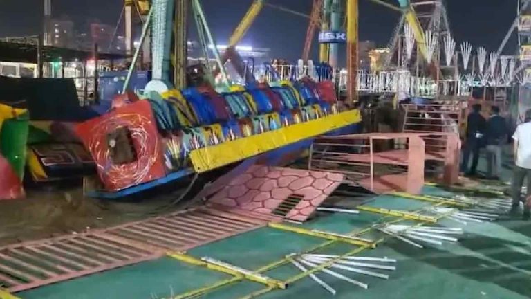 Haryana: హర్యానాలో విషాదం.. కుప్పకూలిన స్వింగ్..