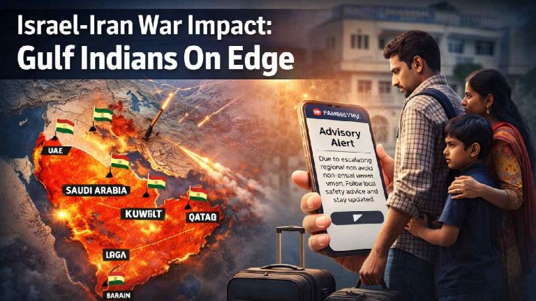 Israel-Iran War: భయం గుప్పిట ‘‘గల్ఫ్ బతుకులు’’.. ఎంత మంది భారతీయులు ఉన్నారంటే..