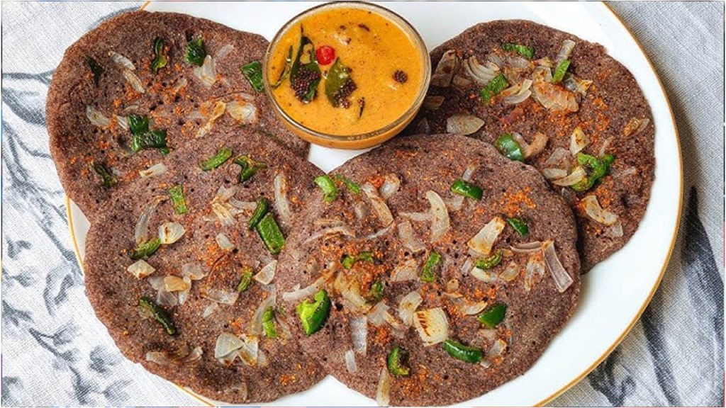 Instant Ragi Uttapam1