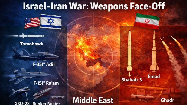 Israel-Iran War: ఇజ్రాయిల్-ఇరాన్ యుద్ధంలో వాడుతున్న ఆయుధాలు, వాటి ప్రత్యేకతలు ఇవే..