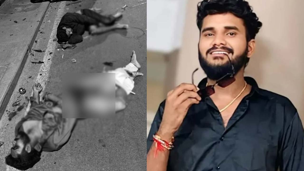 horrific road accident occurred in jangaon district