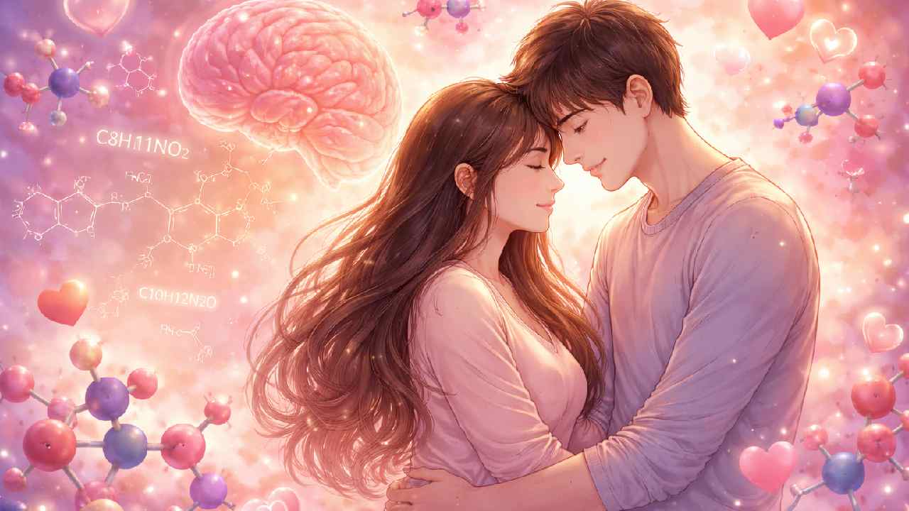 science behind love chemistry dopamine oxytocin valentines day