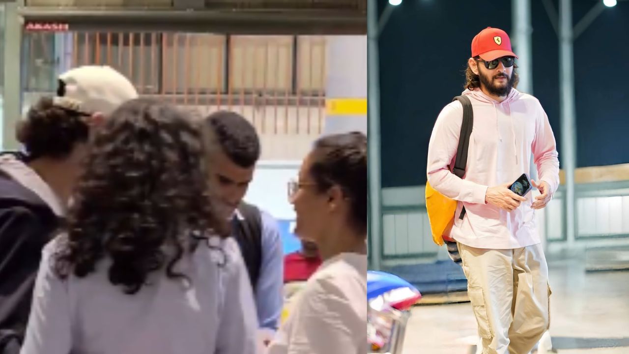 mahesh babu flying to georgia shoot namrata sitara send off