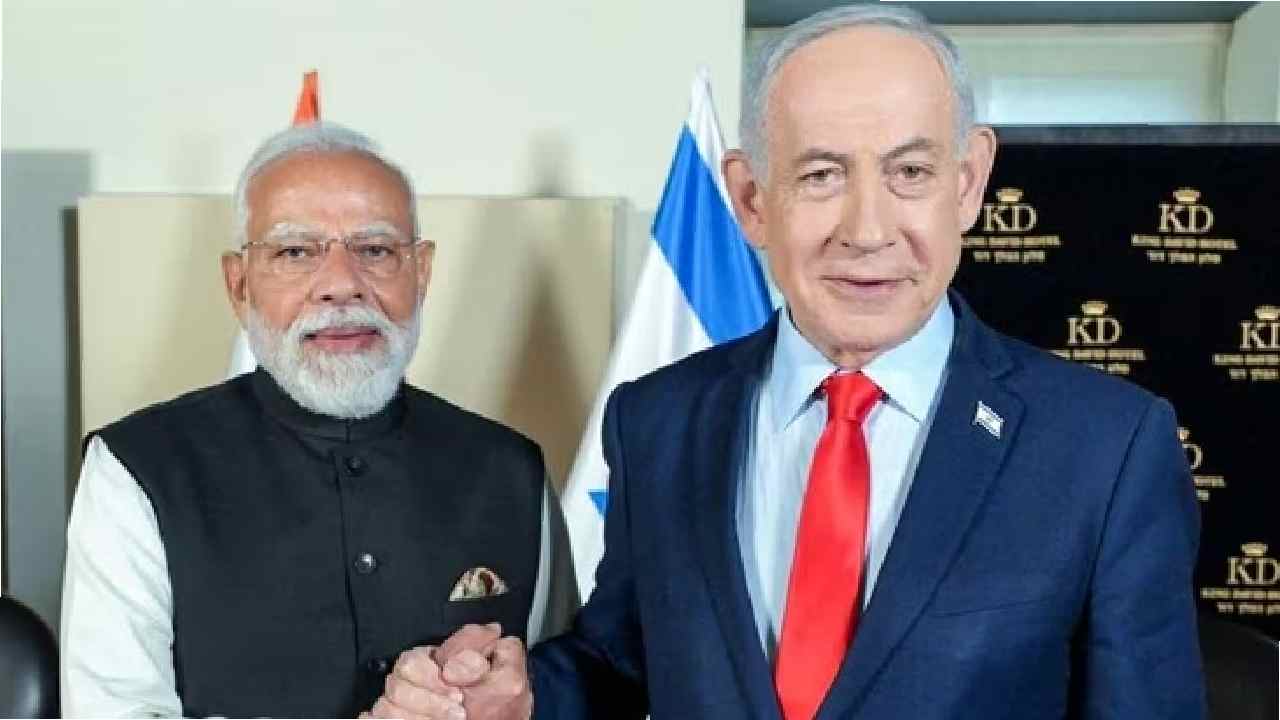 netanyahu emotional pm modi knesset speech tears israel visit highlights
