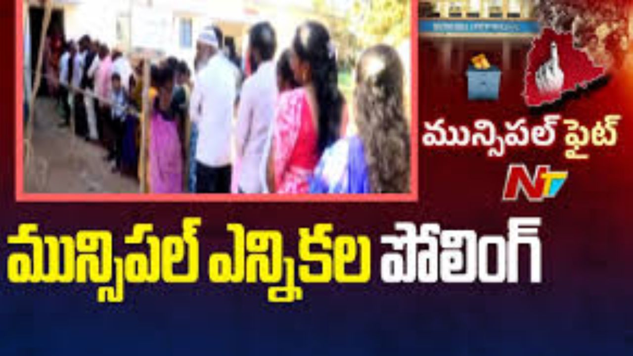 telangana municipal elections 73 01 polling recorded across the state