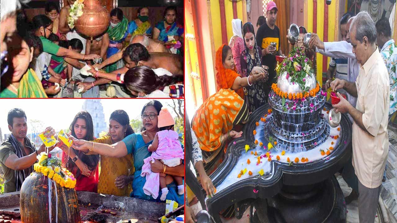 maha shivaratri 2026 devotees throng shaiva temples