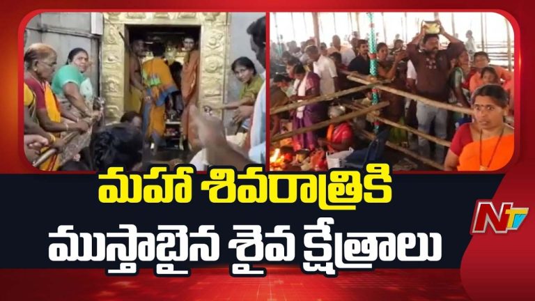 Arrangements For Mahashivratri: శివరాత్రికి ముస్తాబైన ప్రముఖ శైవ క్షేత్రాలు
