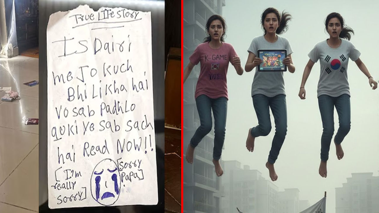 ghaziabad girls suicide online game investigation