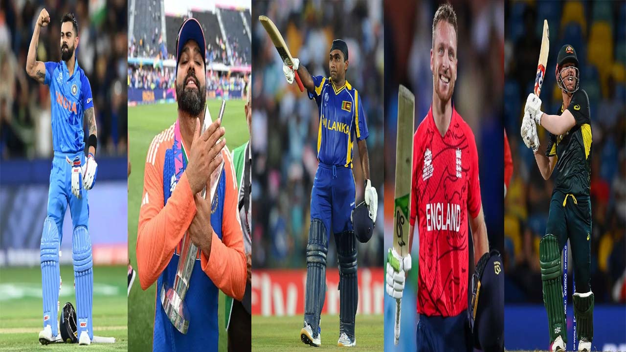 Highest runs in T20 World Cup: T20 ప్రపంచ కప్‌లో అత్యధిక పరుగులు చేసిన తోపు ప్లేయర్స్ వీరే.. టాప్-5లో ఇద్దరు మనోళ్లే!
